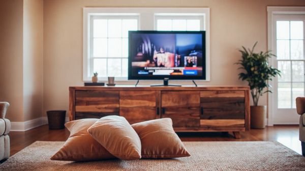 10 avantages d'opter pour un meuble TV en bois recyclé